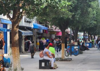 Estimula mantenimiento municipal ambiente familiar de la calle peatonal
