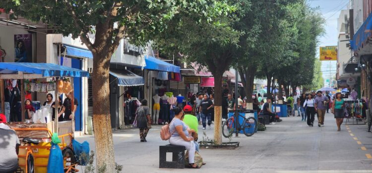 Estimula mantenimiento municipal ambiente familiar de la calle peatonal