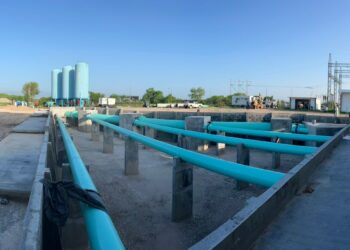 Concluye Gobierno de Tamaulipas rehabilitación de infraestructura del acueducto en la capital del estado