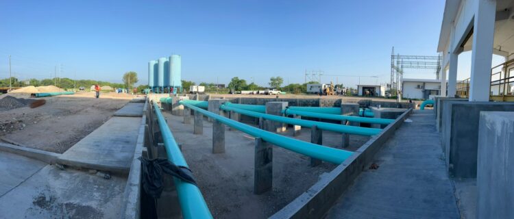 Concluye Gobierno de Tamaulipas rehabilitación de infraestructura del acueducto en la capital del estado