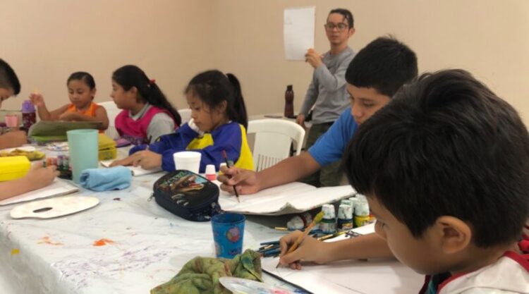 Ayuntamiento de Reynosa fomenta habilidades en técnicas de trazo y dibujo