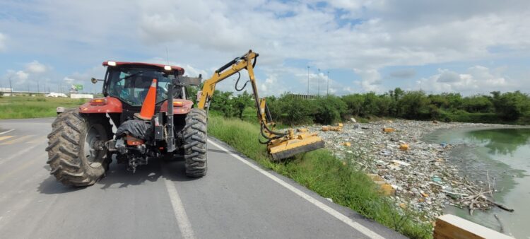 El Gobierno de Reynosa pone manos a la obra para limpiar la Laguna La Escondida