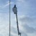 Ayuntamiento de Reynosa  instala lámparas en carretera a Río Bravo