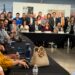 Américo en Houston con migrantes tamaulipecos