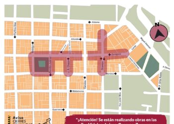 Ayuntamiento activa cortes en calles del primer cuadro de Reynosa, por realización de obras