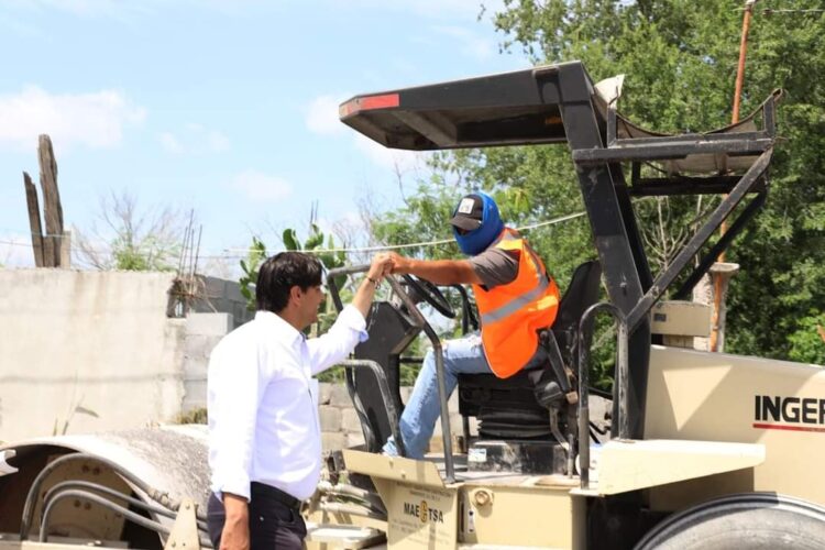 Administración de Reynosa no para en pavimentación de calles