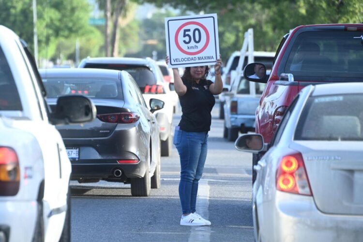 Implementa Tránsito campaña de prevención de accidentes, en Victoria