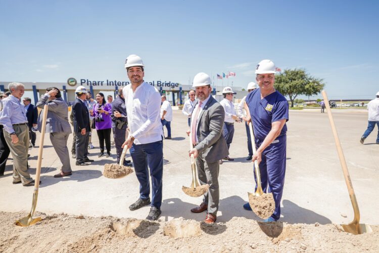 Carlos Peña y funcionarios de México y Estados Unidos inauguran ampliación a puente Reynosa-Pharr