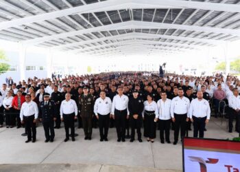 Preside Gobernador graduación de cadetes que se incorporan a la Guardia Estatal