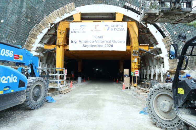 Atestigua Américo conexión de túnel en autopista Mante-Ocampo-Tula