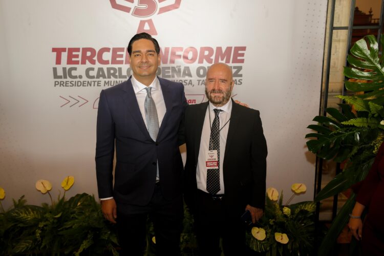 Reynosa es líder en inversión extranjera: Carlos peña en 3er Informe de Gobierno