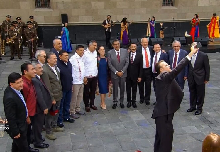 Américo en primera fila