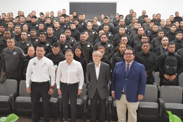 Recibe personal operativo de SSPT conferencia de derechos humanos enfocada a migración