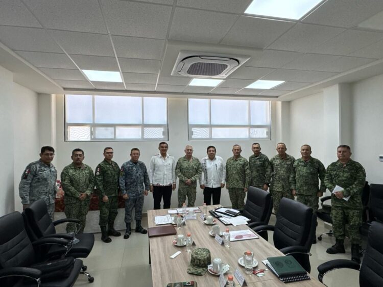 Supervisan titular de la Sedena y gobernador avance de la Agencia Nacional de Aduanas en Nuevo Laredo