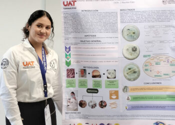 Alumna de la UAT estudia el potencial antimicrobiano de la vaina de mezquite