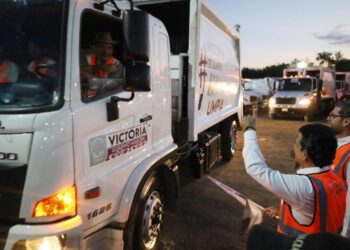 Lalo visita campamentos municipales en el arranque de su segunda administración