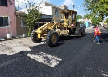 Mejora Municipio más de 17 mil m2 de calles