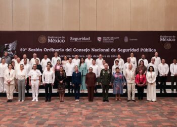 Participa gobernador Américo Villarreal en Consejo Nacional de Seguridad Pública