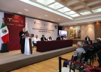 Firman trascendental acuerdo en Tamaulipas; tecnificarán Distrito de Riego 026 con inversión de 4,100 MDP