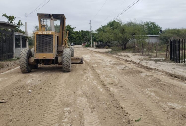 Mejora Municipio calles en 7 colonias de Victoria
