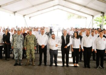 Reconoce Américo labor del personal del Sistema Estatal de Protección Civil