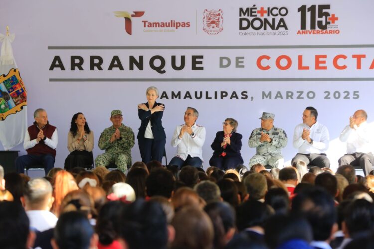 Arrancan Américo y María Colecta Anual 2025 de la Cruz Roja; invitan a sumarse