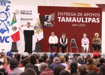 Apoyos a familias afectadas por lluvias en Tamaulipas, refleja gobierno humanista de Claudia Sheinbaum: Américo