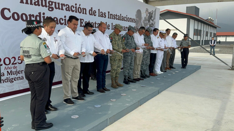 Inauguran gobernador y mandos militares instalaciones de la Guardia Nacional en Tamaulipas