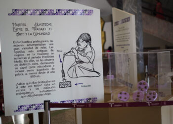 Muestran en palacio de gobierno exposición sobre mujeres indígenas en Tamaulipas