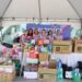 Entrega Secretaría General de Gobierno alimentos y productos de limpieza para familias afectadas por lluvias en la zona fronteriza