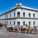 Cabalgantes celebran bicentenario de fundación de Victoria.