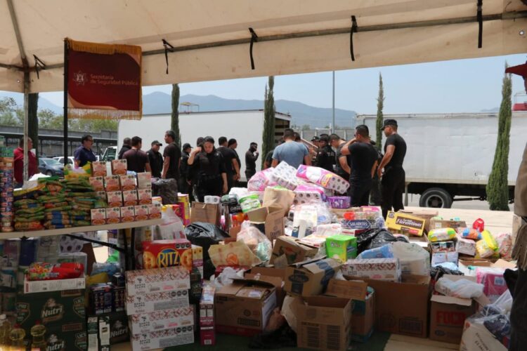 Suma SSPT esfuerzos con DIF Tamaulipas para ayudar a población afectada por inundaciones