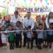 Entrega alcalde techumbre a Jardín de Niños América 