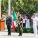 Asiste alcalde de Victoria al evento cívico militar de la 48/a Zona Militar.
