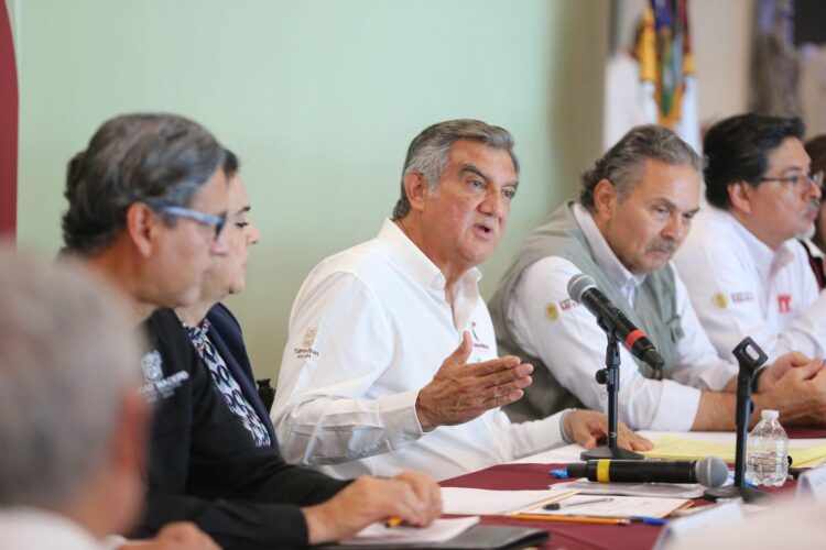 Gobernador Américo Villarreal y director general del Infonavit Octavio Romero se reúnen con desarrolladores de viviendas; agilizarán programa de casas para Tamaulipas