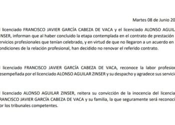 Cabeza y sus abogados caros