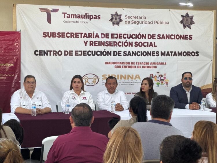 Inauguran Espacio Amigable con Enfoque de Infancia en el CEDES de Matamoros