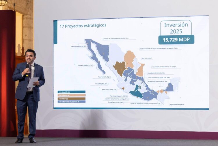 Tamaulipas es el segundo estado con más inversión en proyectos hídricos