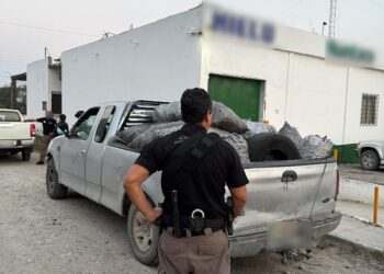 Aseguran 14 toneladas de carbón en Soto la Marina