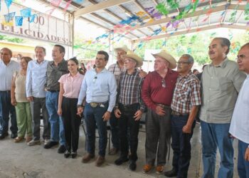 Reciben beneficios familias de ejidos La Libertad, Misión y La Presa.