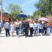Inaugura alcalde calle de concreto hidráulico en colonia Tamatán.