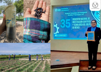 Elabora estudiante de la UAT bioherbicida para cultivos de frijol