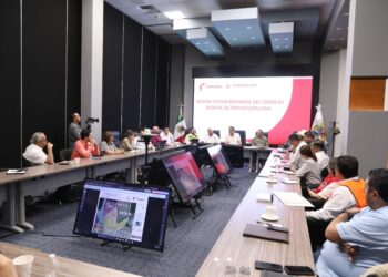 Ordena gobernador Américo Villarreal reforzar acciones preventivas ante tormenta Barry; se esperan fuertes lluvias
