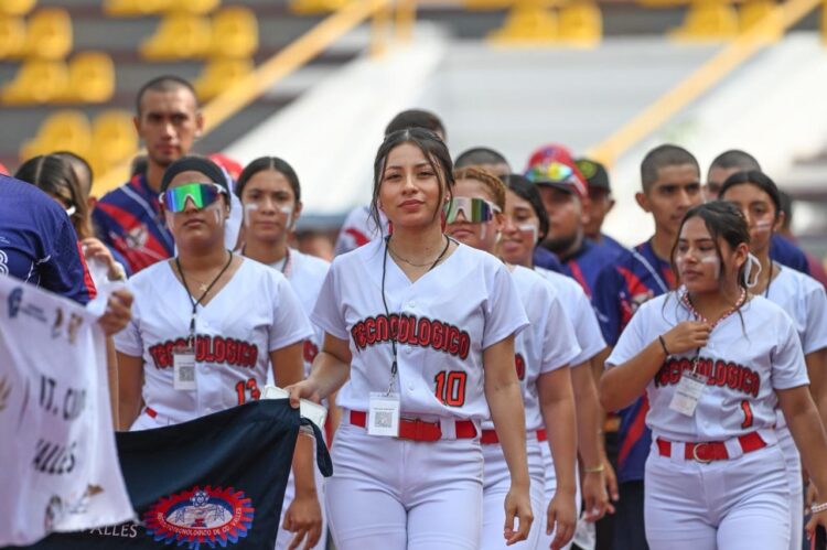 Recibe la Capital de Tamaulipas a jóvenes deportistas de tecnológicos de México.