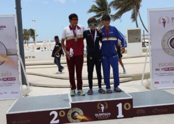 Inicia Tamaulipas fuerte en triatlón en la Olimpiada Nacional; suma cuatro medallas en primer día