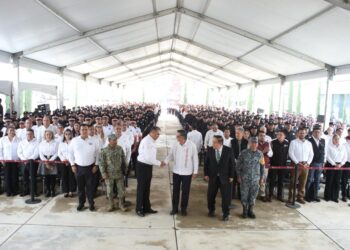Gobernador Américo Villarreal toma protesta al nuevo secretario de Seguridad Pública de Tamaulipas