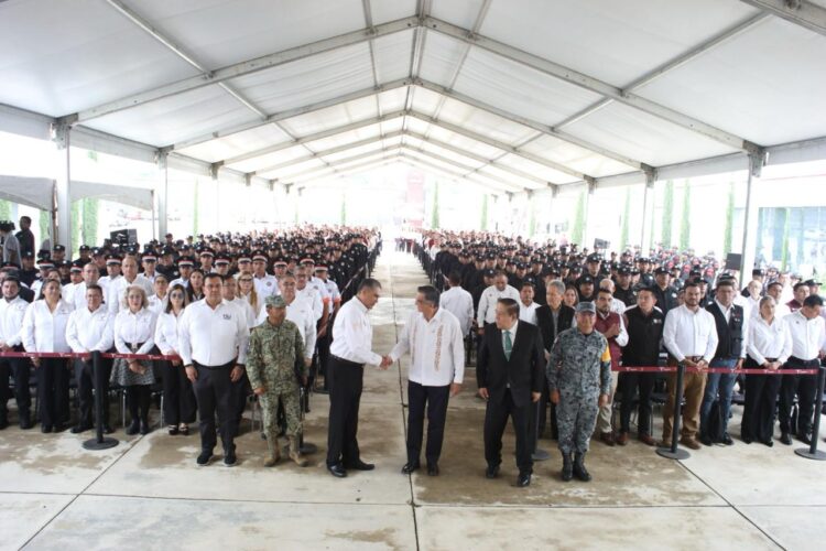 Gobernador Américo Villarreal toma protesta al nuevo secretario de Seguridad Pública de Tamaulipas