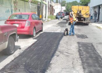 Rehabilitación de calles no se detiene