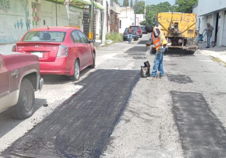 Rehabilitación de calles no se detiene