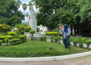 Evalúa alcalde trabajo de servicios públicos.